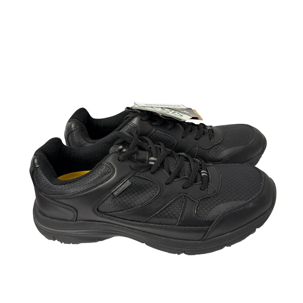 DieHard Shoes Mens Size 11 M Waterproof Black Slip Resistant Occupational Work